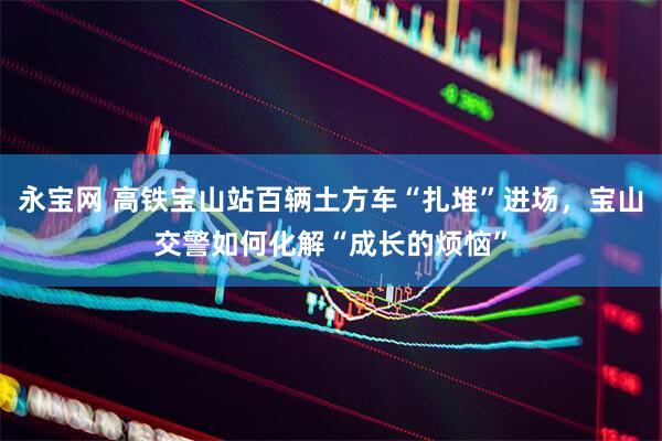 永宝网 高铁宝山站百辆土方车“扎堆”进场，宝山交警如何化解“成长的烦恼”